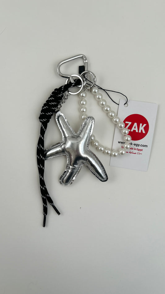 Silver Star Charm