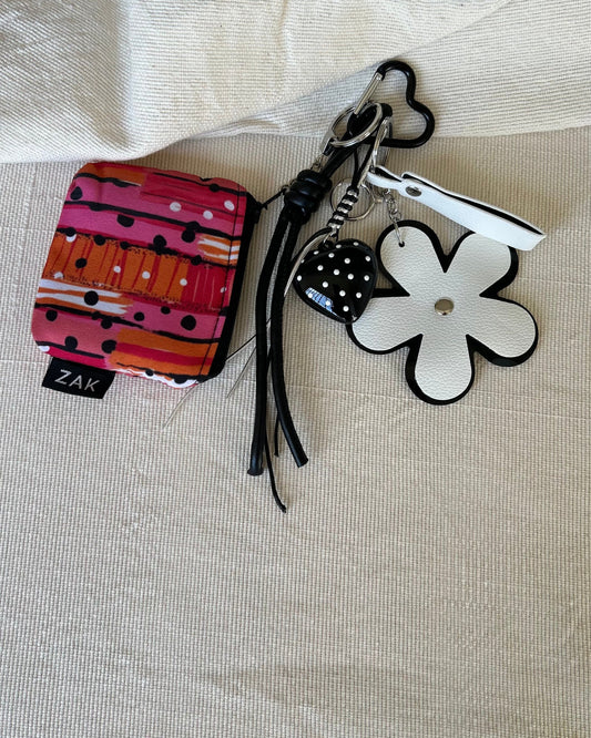 Blush Bloom Coin Pouch Charm