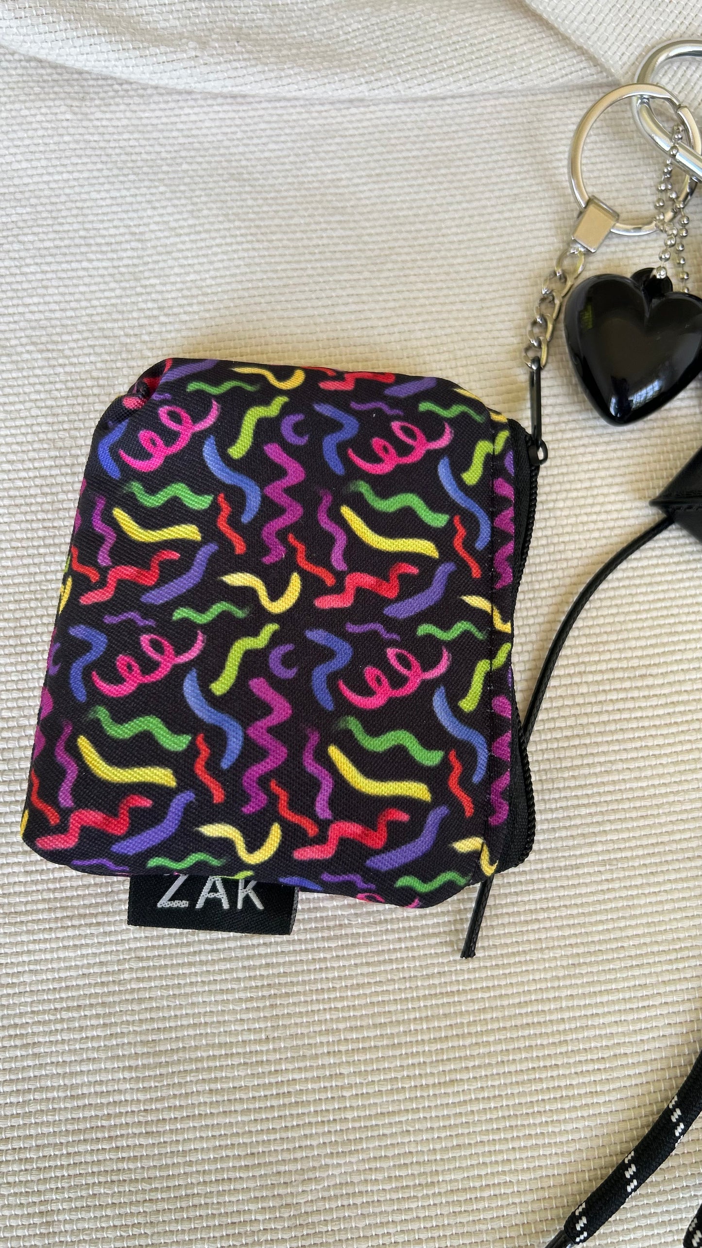 Lucky Heart Coin Pouch Charm
