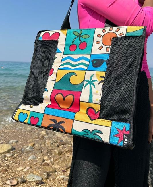 Summer Pop Mesh Bag
