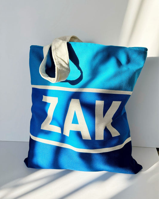 ZAK Tote Bag Blue Mix