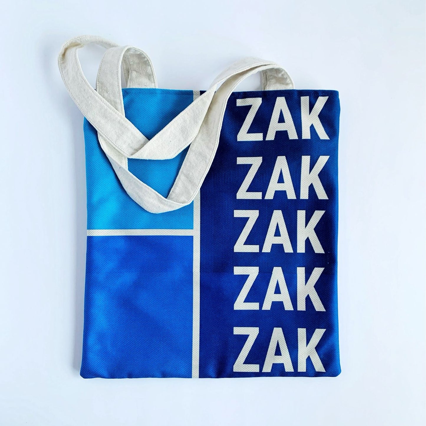 ZAK Tote Bag Blue Mix 2