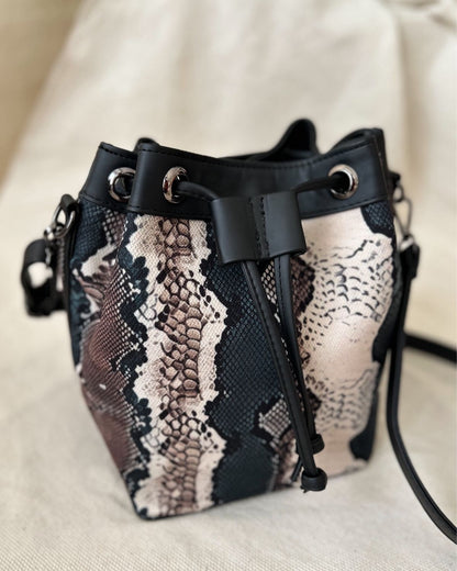 Snake Bucket Bag