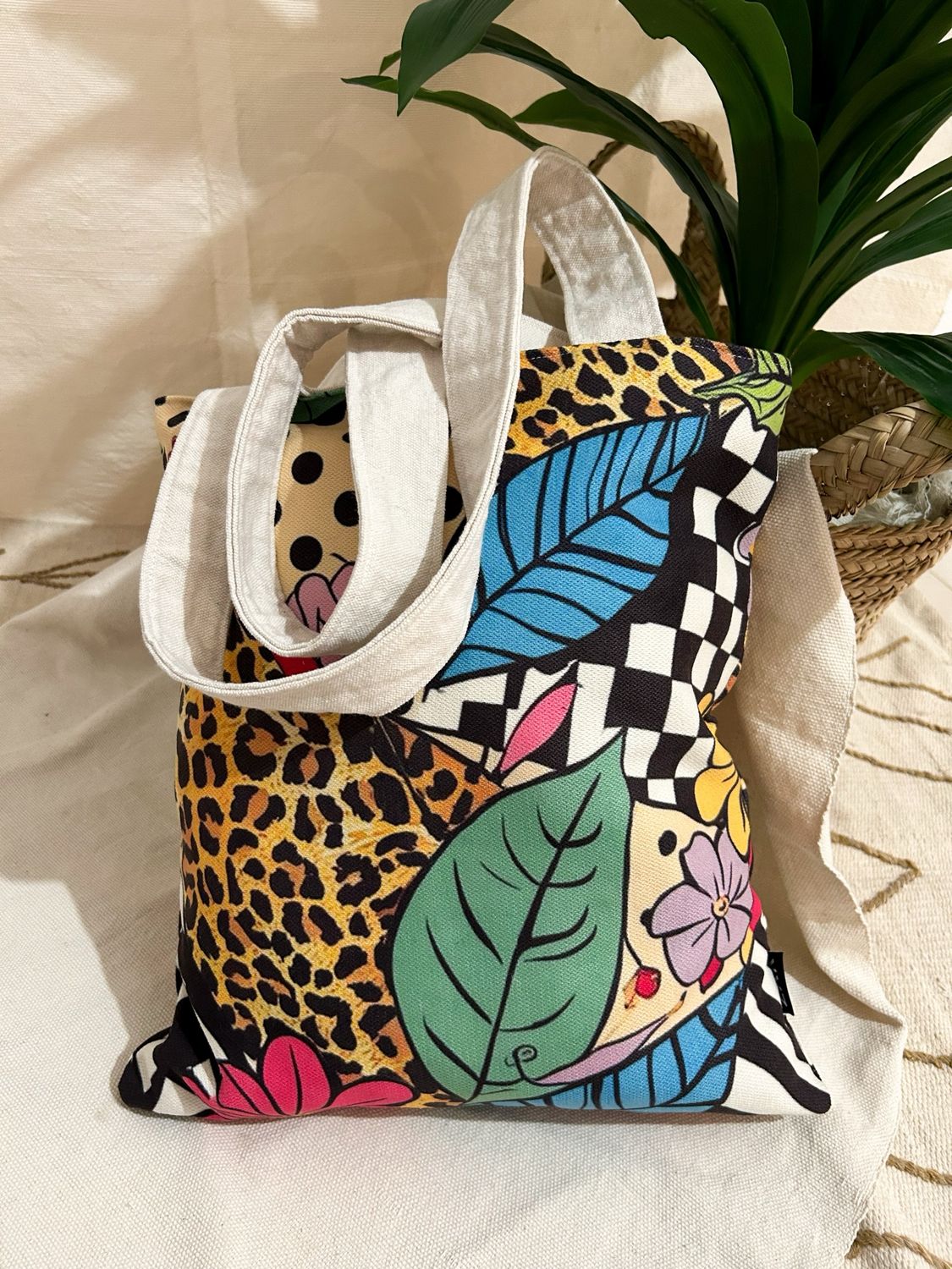 Wild Blooms Tote Bag