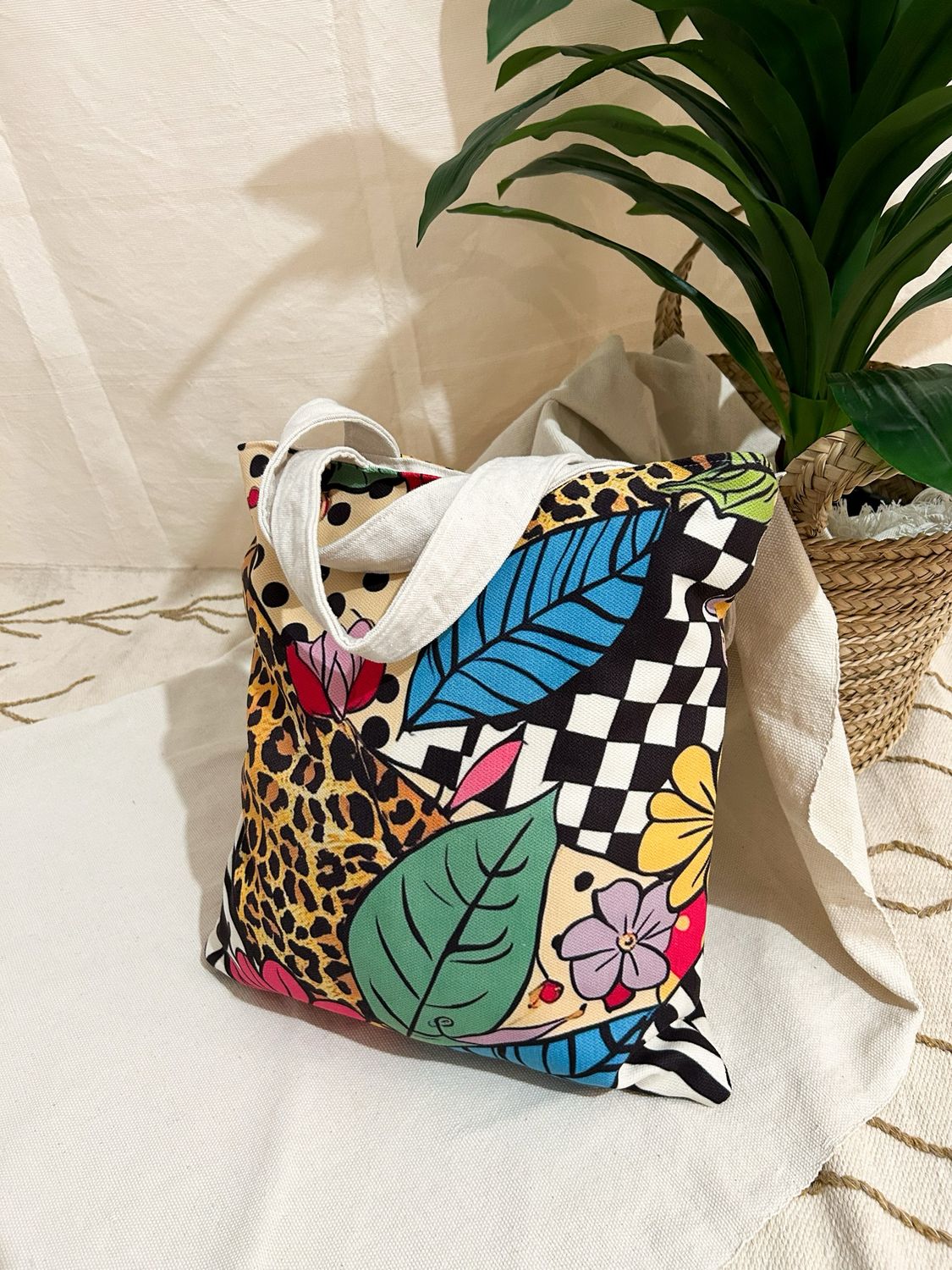 Wild Blooms Tote Bag