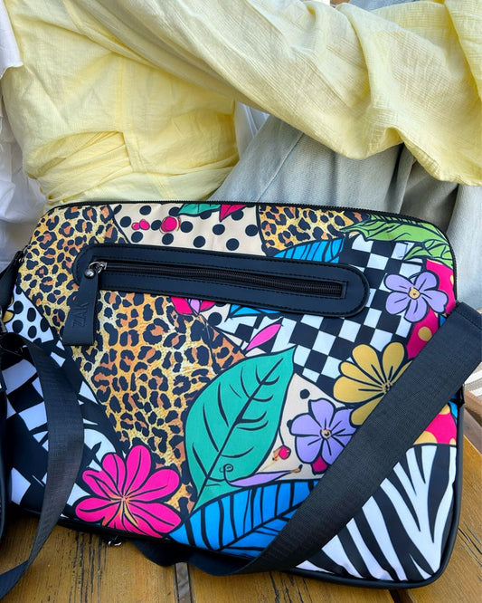Wild Blooms Laptop Bag
