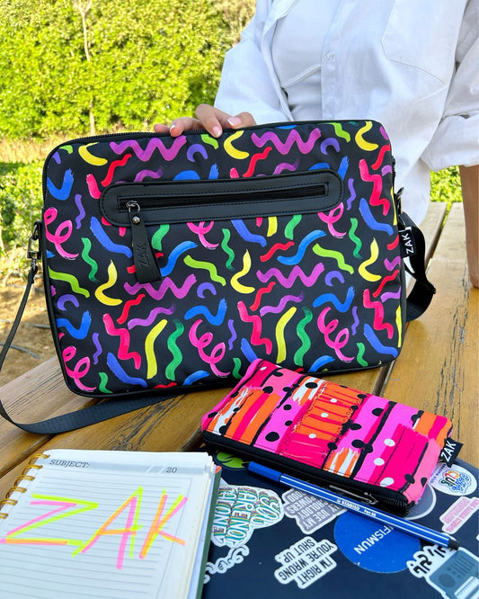 Crazy Doodles Laptop Bag