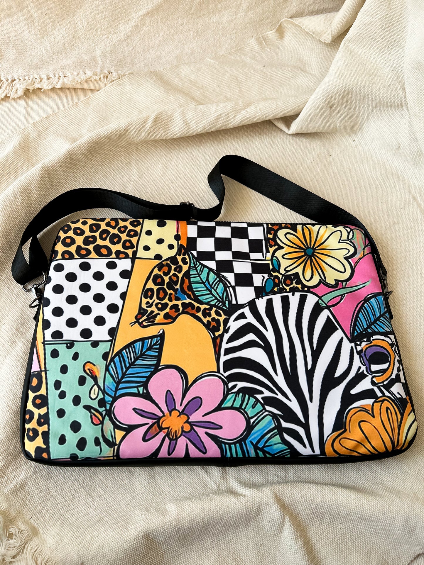 Safari Chic Laptop Bag