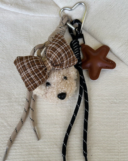Beige Bear Charm