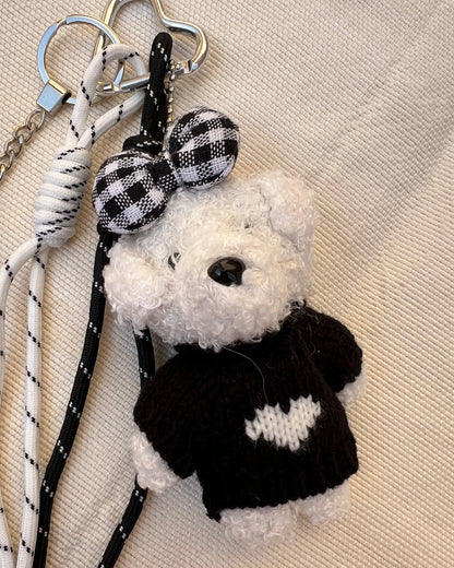Mochi Teddy Coin Pouch Charm
