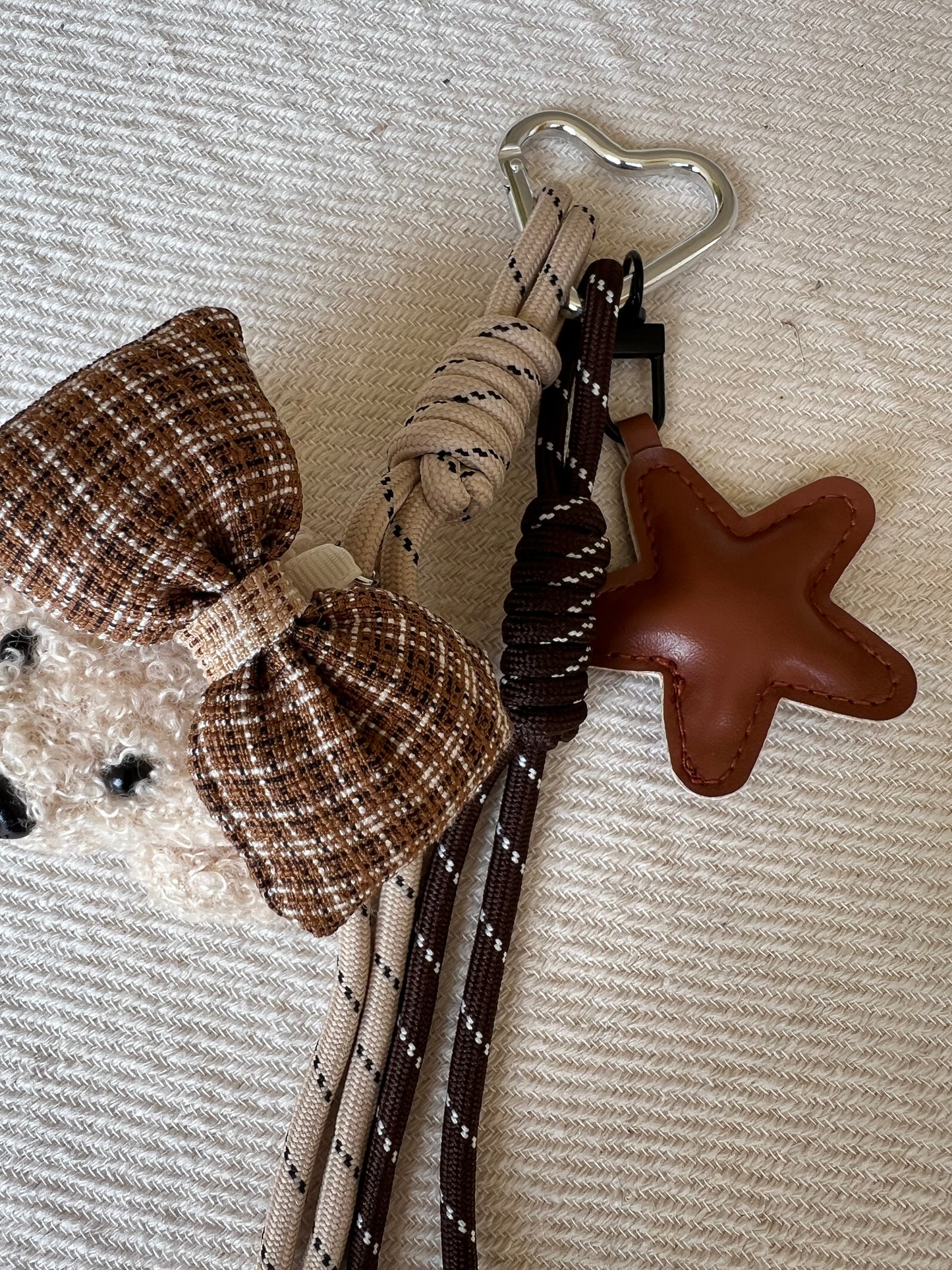 Havana Bow Teddy Charm