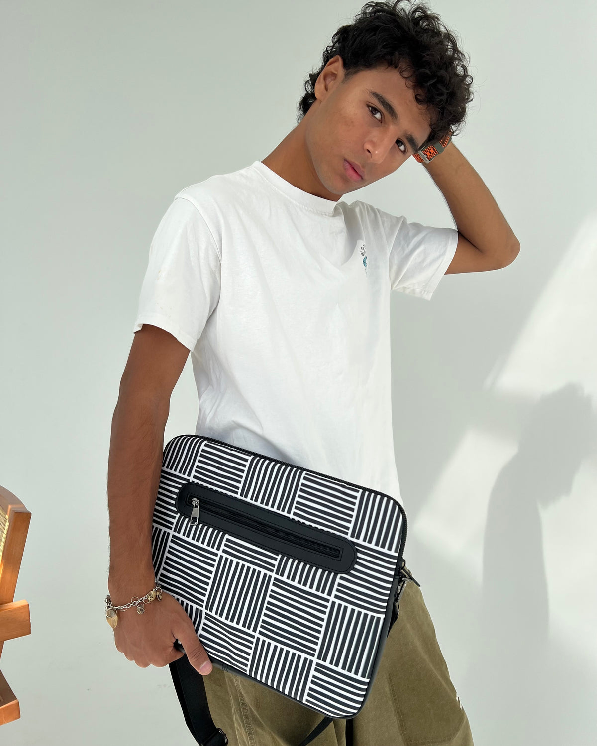 Monochrome Laptop Bag