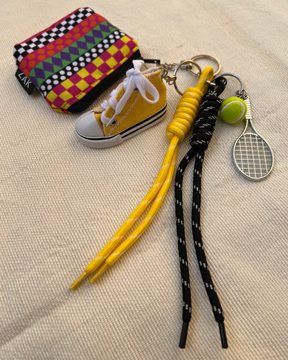 Yellow Converse Coin Pouch Charm