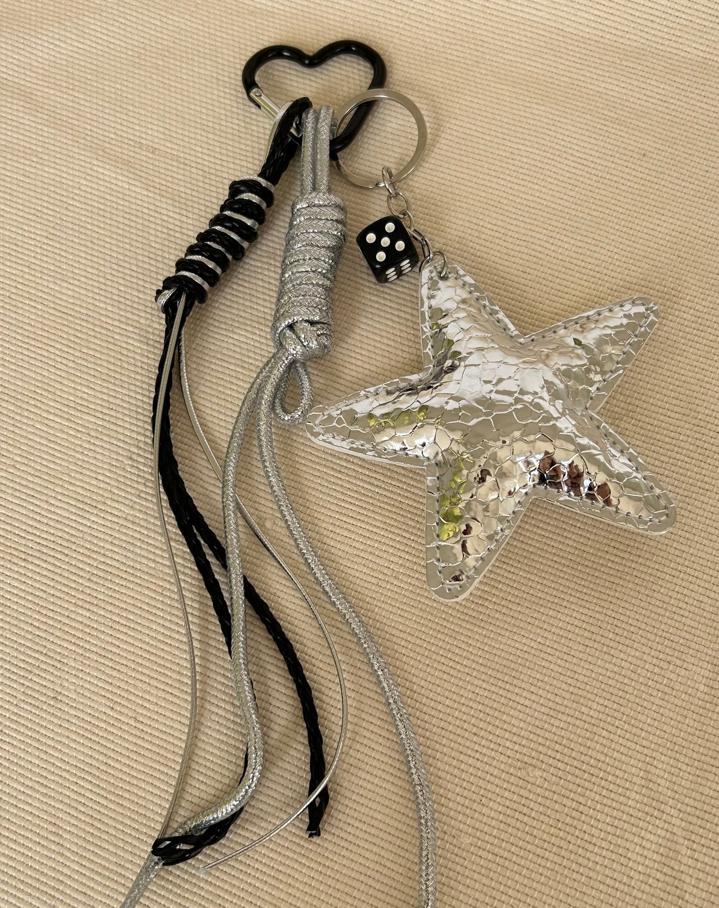 Silver Star Charm