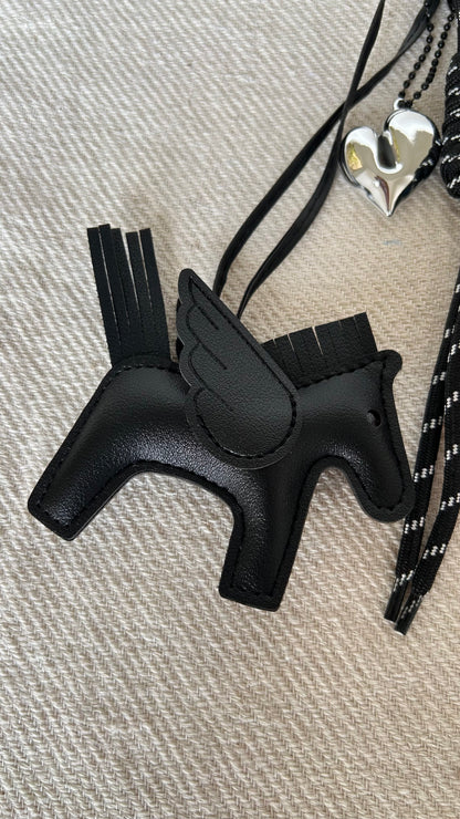 Horse Coins Pouch Charm