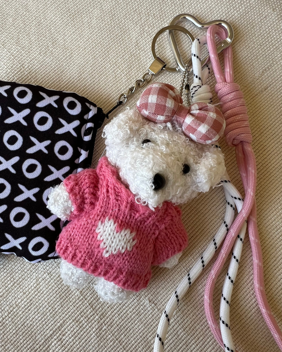 Berry Teddy Coin Pouch Charm