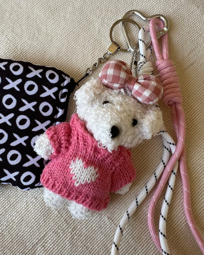 Berry Teddy Coin Pouch Charm