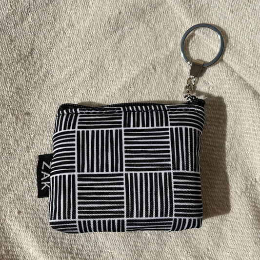 Monochrome Coins Pouch