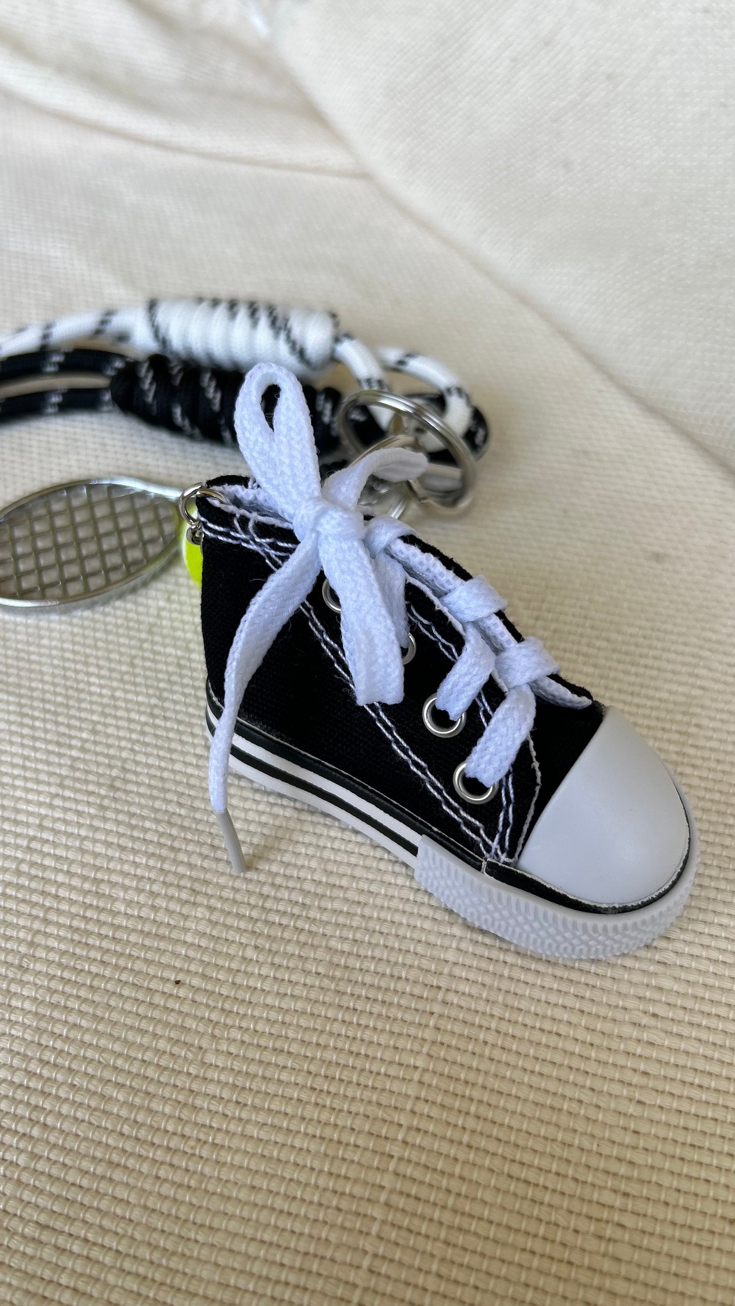 Black Converse Charm