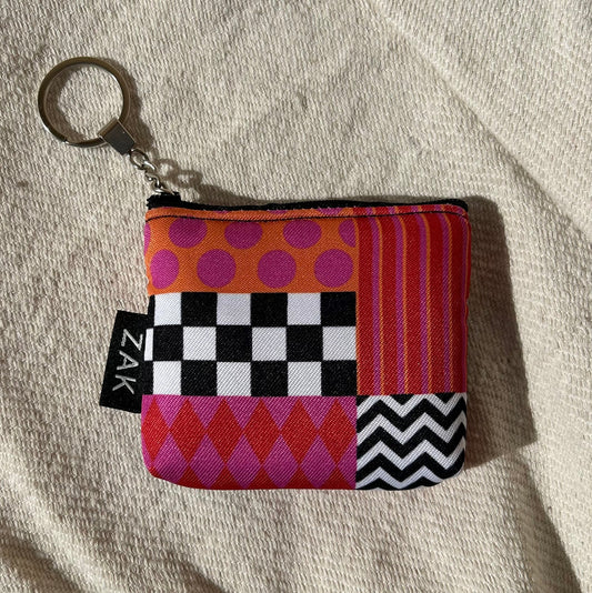 Fuchsia Fiesta Coins Pouch