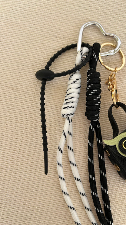 Black Owl Charm