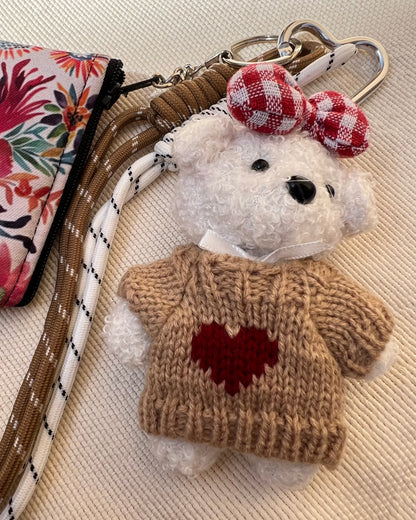 Toffee Teddy Coin Pouch Charm