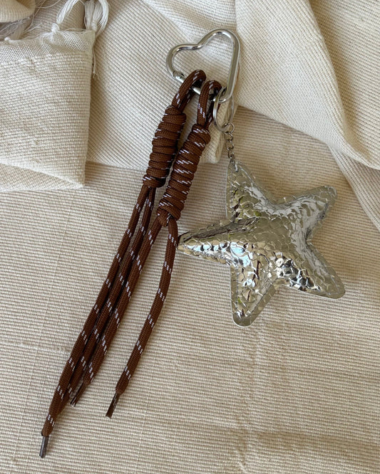 Chrome Star Charm