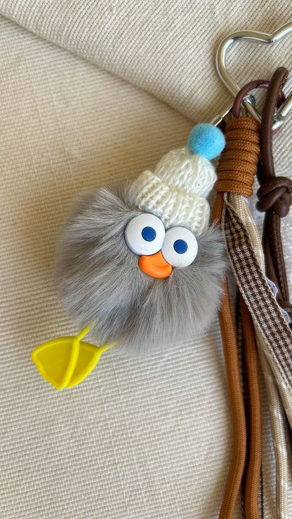 Fluffy Bird Charm