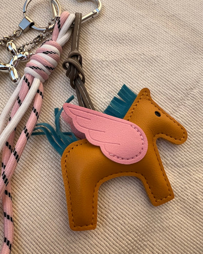 Dreamy Horse Coin Pouch Charm