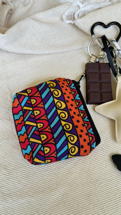 Vanilla Cat Coin Pouch Charm