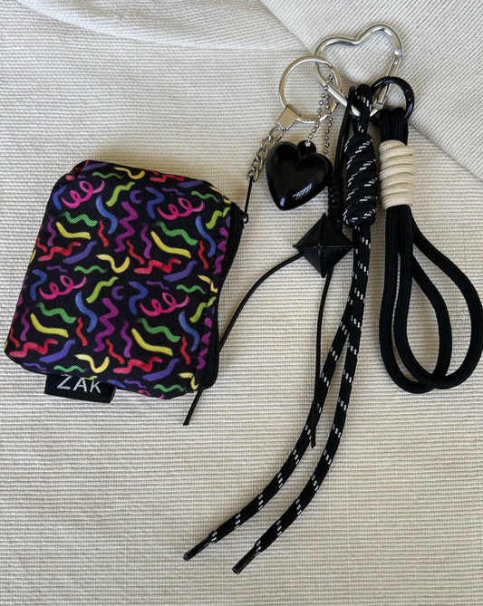 Lucky Heart Coin Pouch Charm