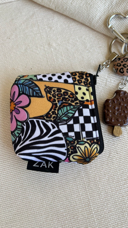Ice cream Teddy Coins Pouch Charm