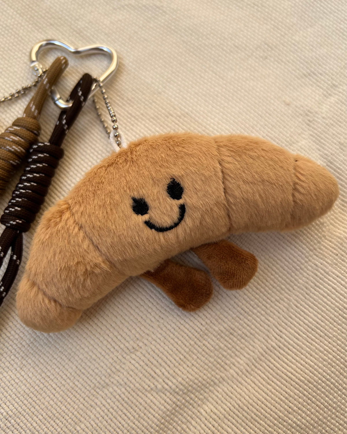 Croissant Bear Charm