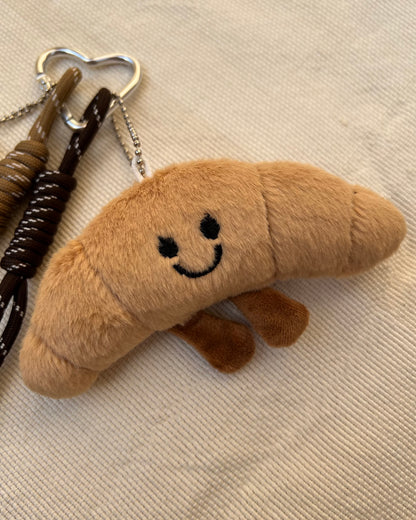Croissant Bear Charm