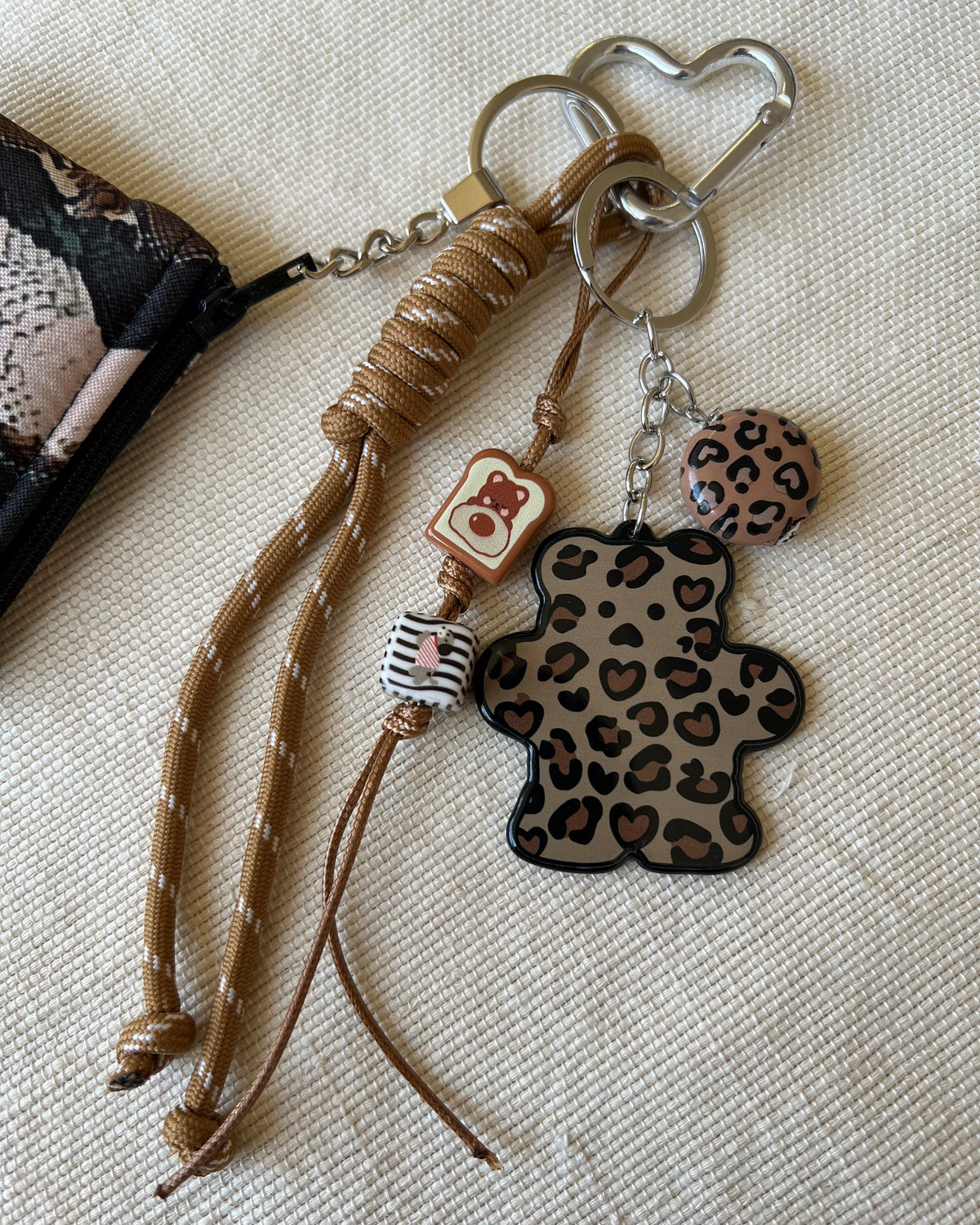 Teddy Coin Pouch Charm