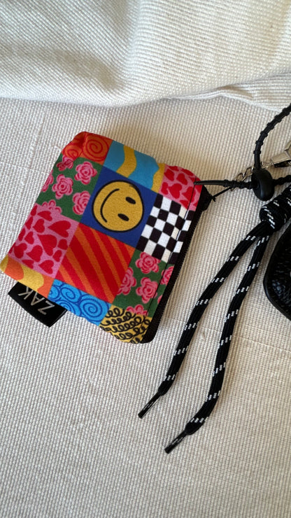 Black Heart Coin Pouch Charm