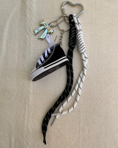 Black Converse Charm
