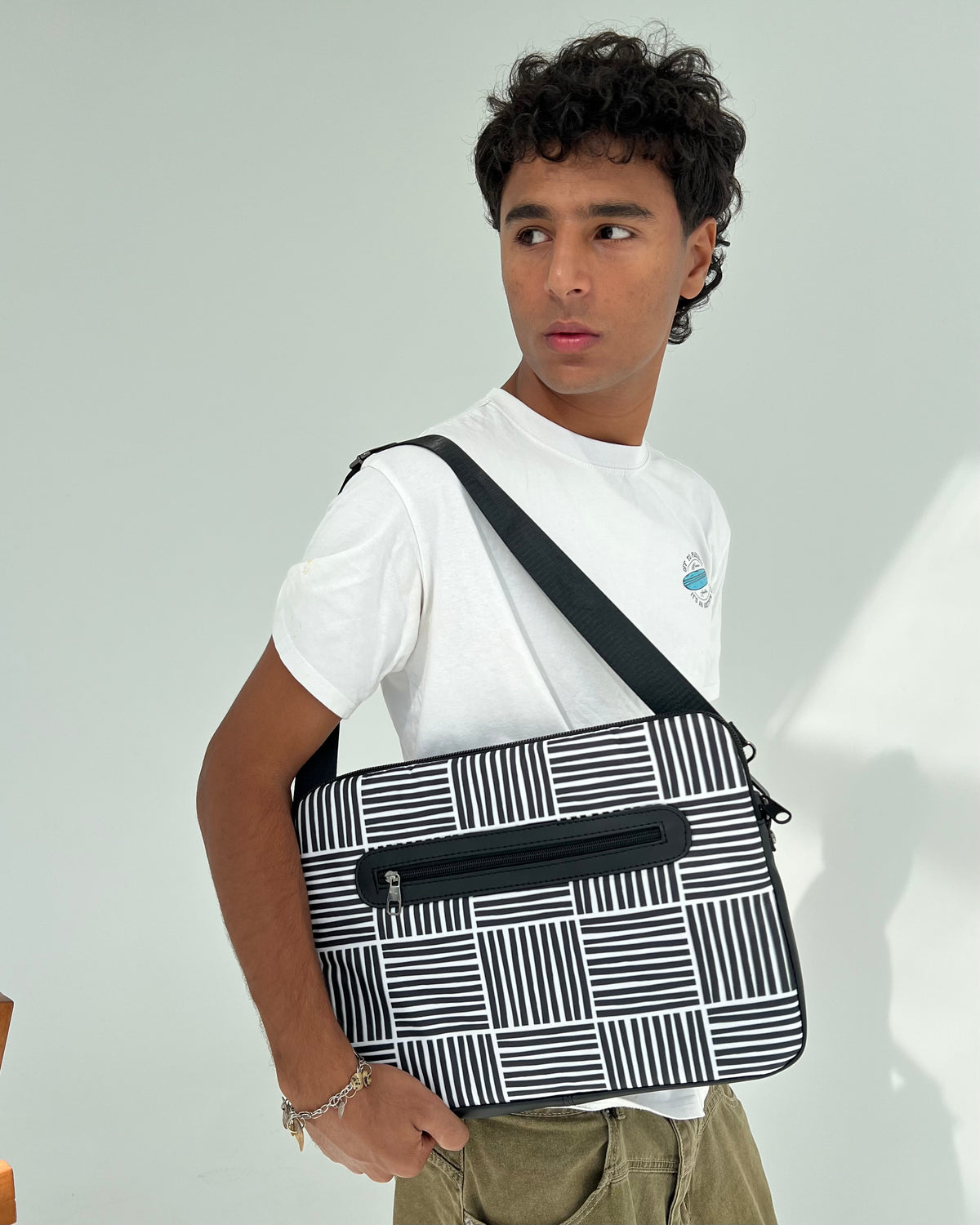 Monochrome Laptop Bag