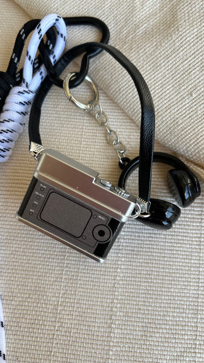Black Flash Camera Charm