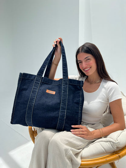 Onda Everyday Tote - Dark Denim