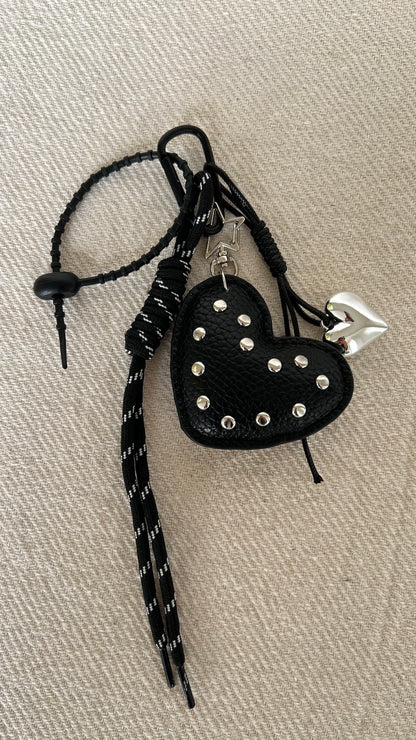 Black Heart Charm