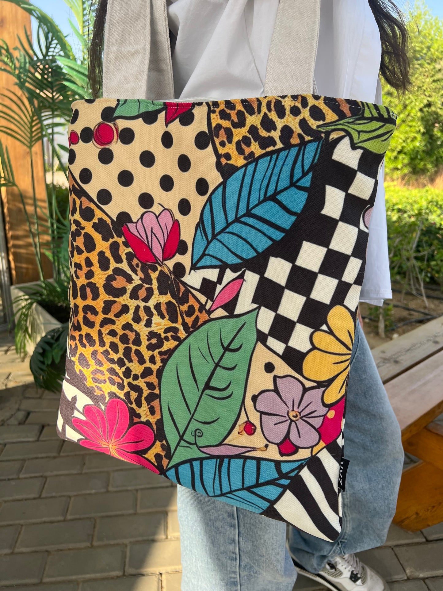 Wild Blooms Tote Bag