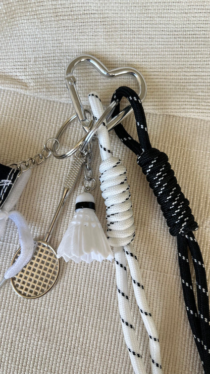 Black Converse Charm