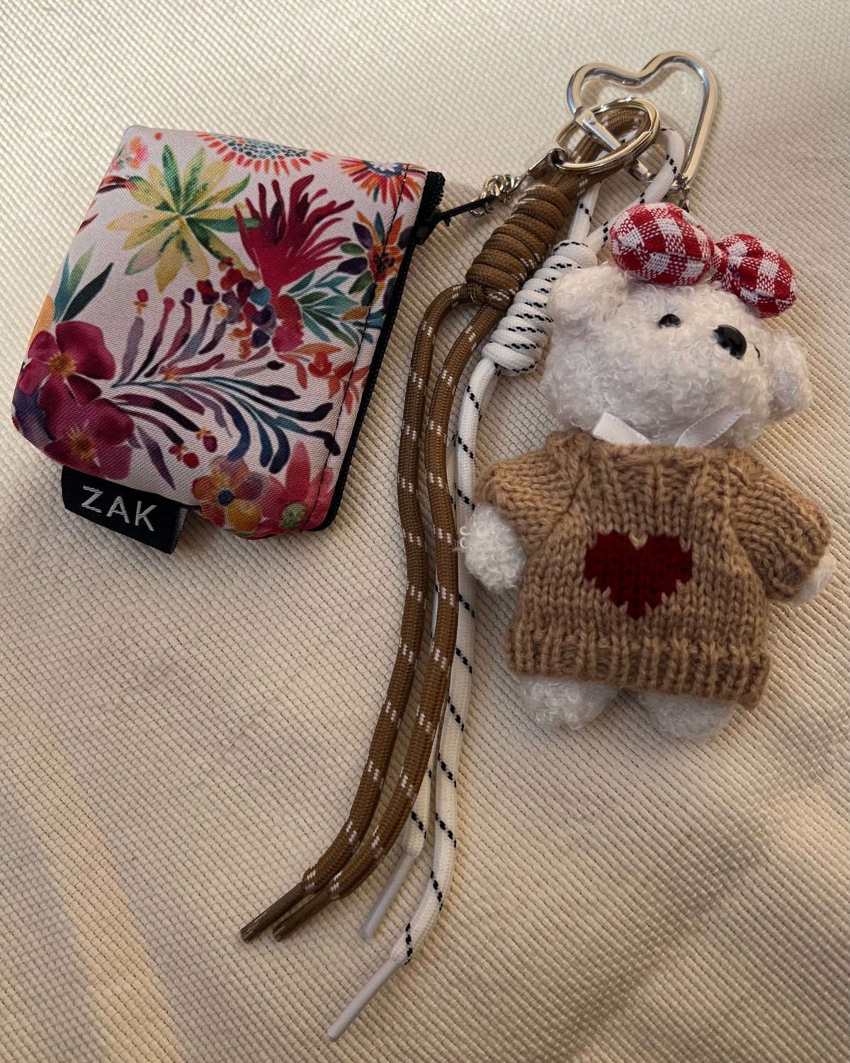 Toffee Teddy Coin Pouch Charm
