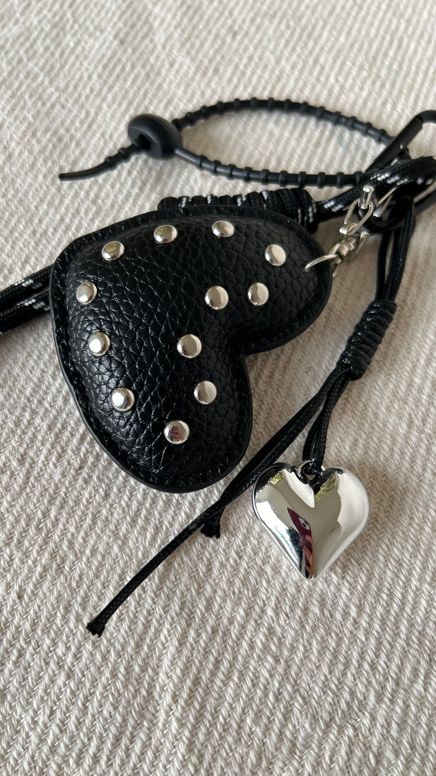 Black Heart Charm