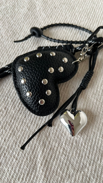 Black Heart Charm