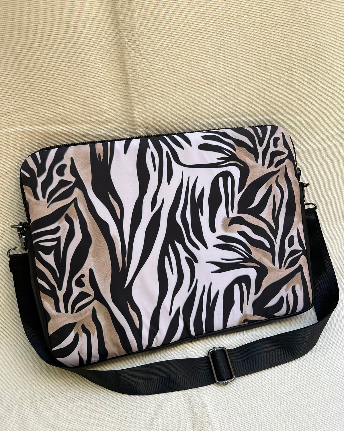 Zebra Laptop Bag