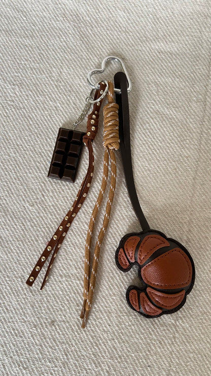 Chococaramel Croissant Charm