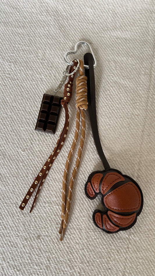 Chococaramel Croissant Charm