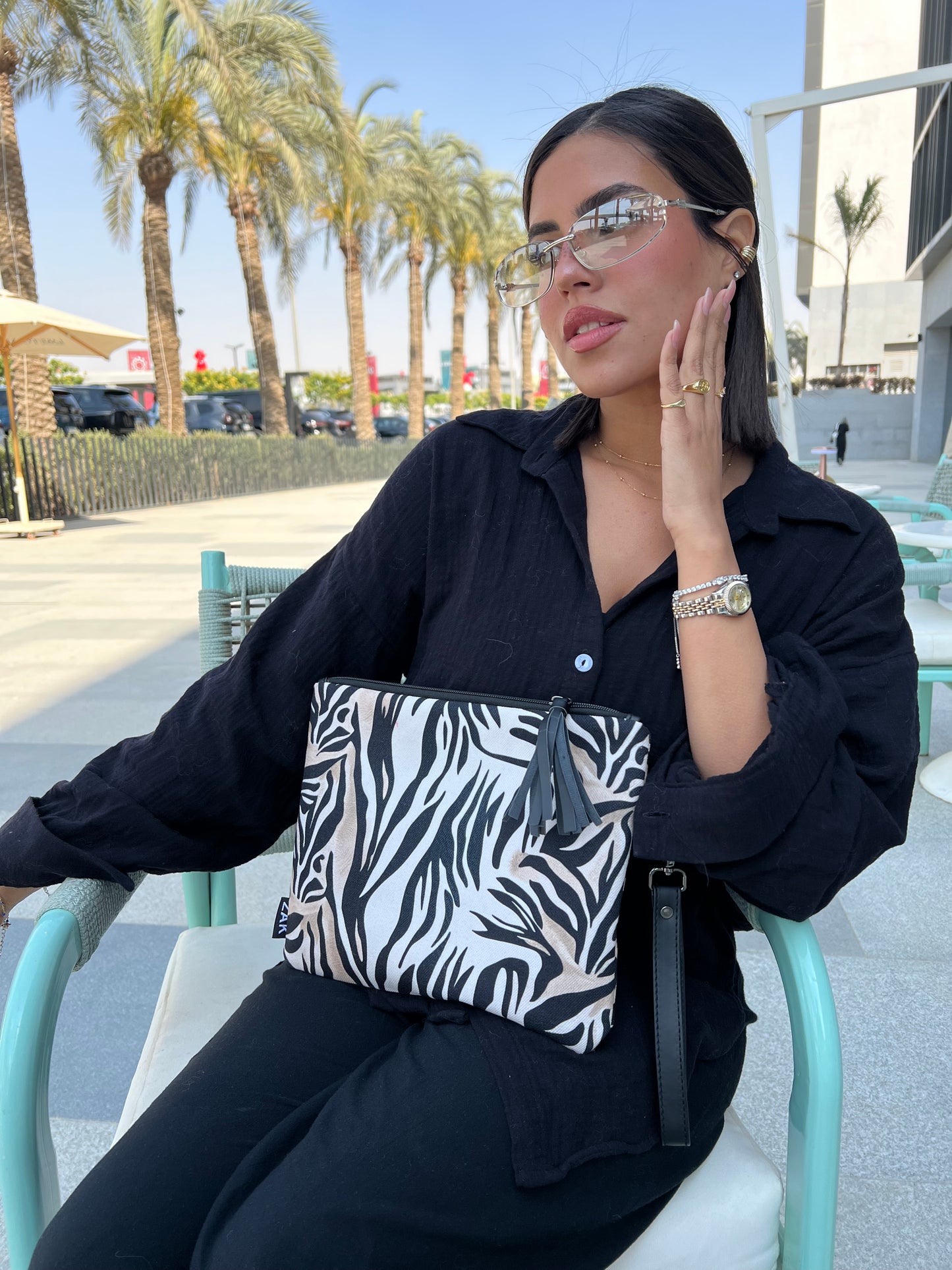 Zebra Clutch